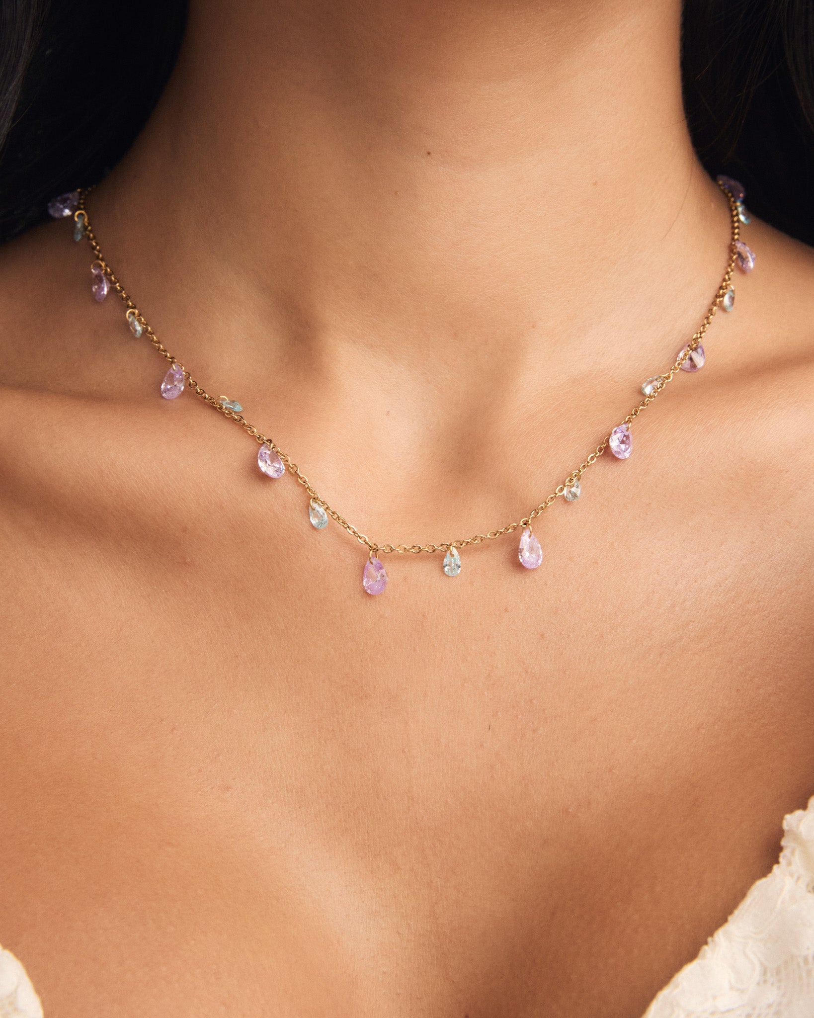 Amara Birthstone Necklace