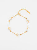 WEISSKLEE-ARMBAND | 18 K Gold