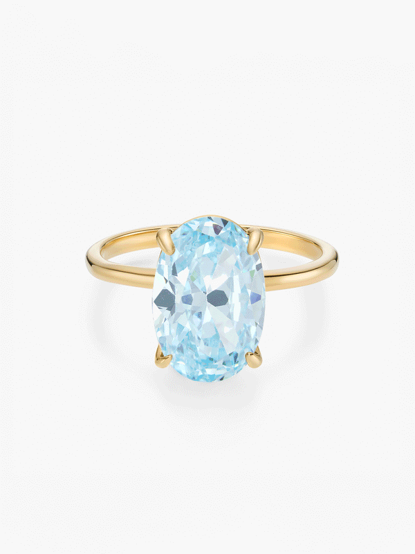 Aura Birthstone Ring