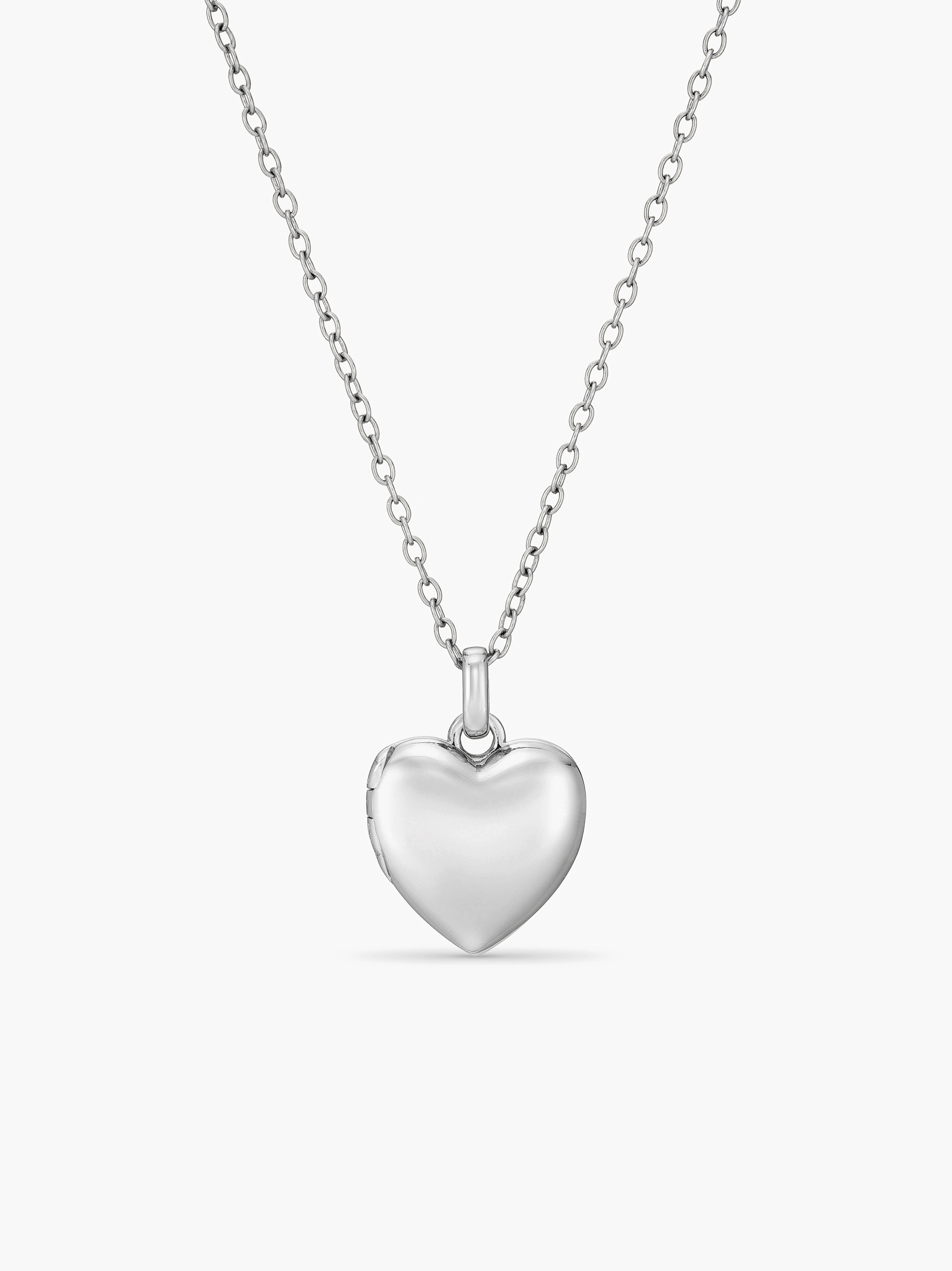 Heart Photo Locket Necklace