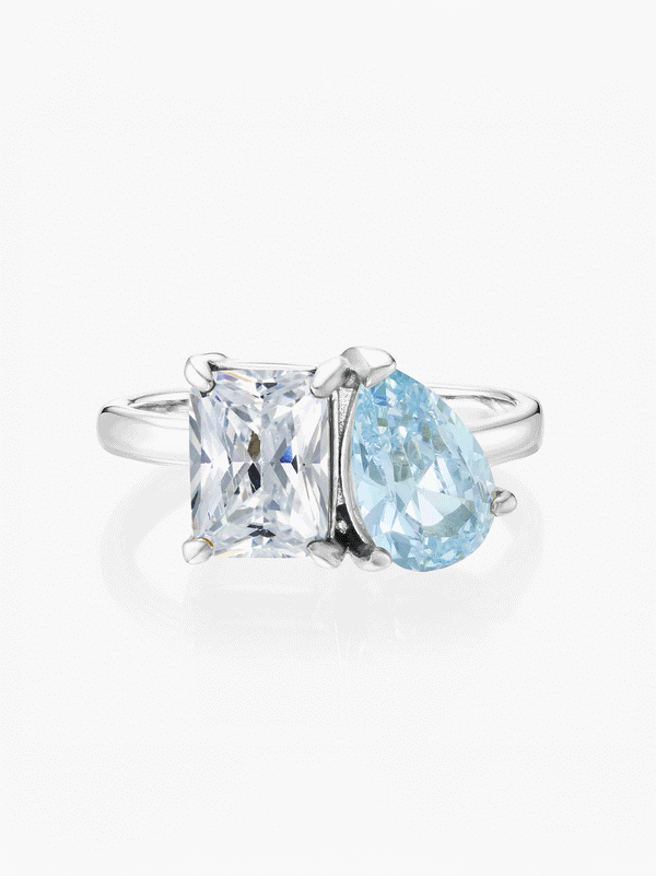Toi Et Moi Birthstone Ring